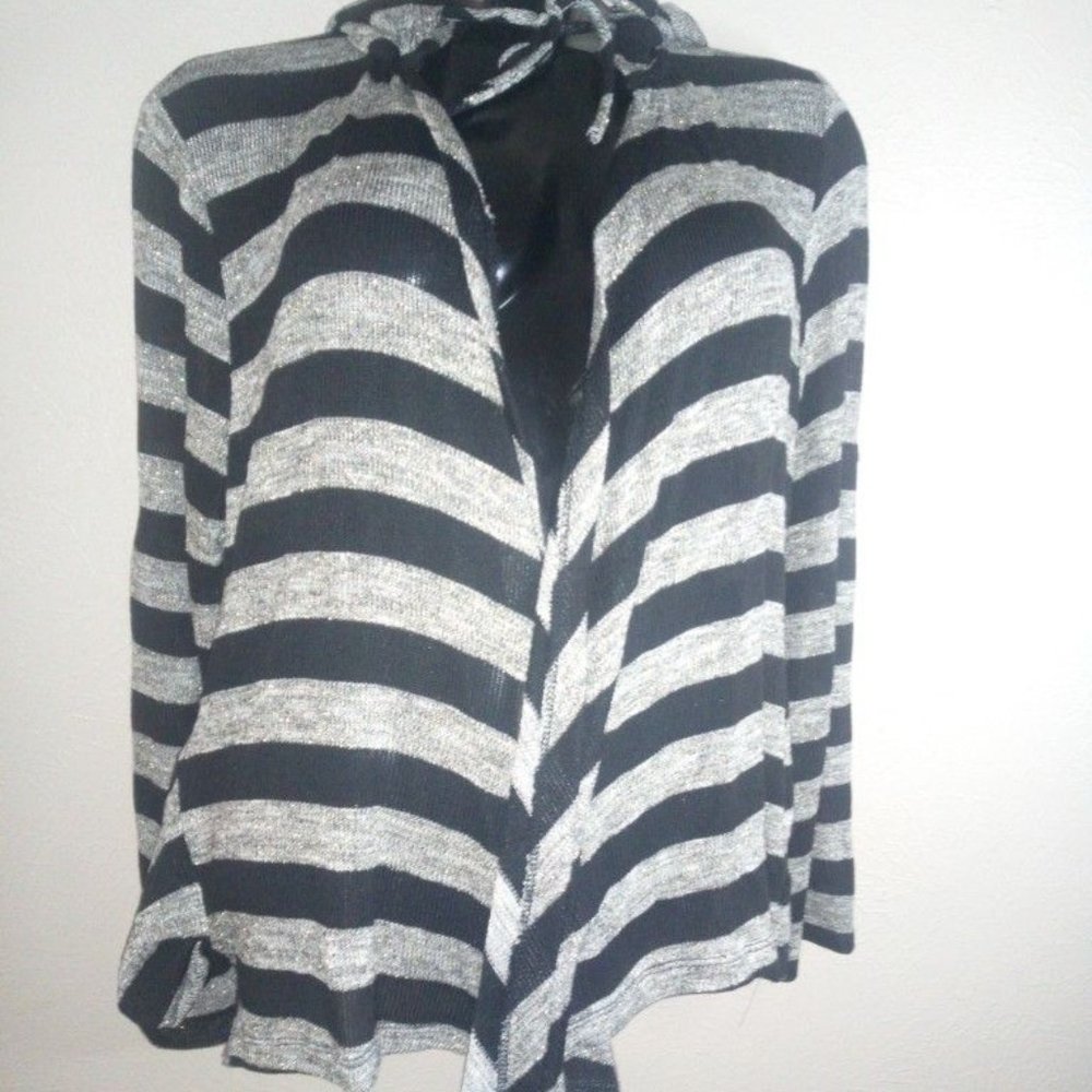 Bar III Hoodie Cardigan Medium